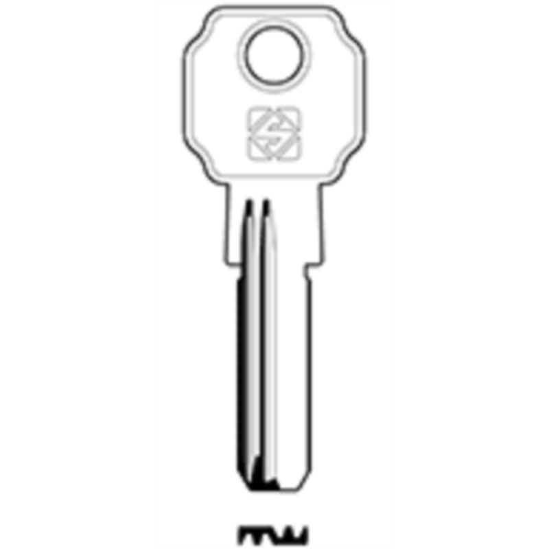 CLÉ MAILLECHORT LC14R_40