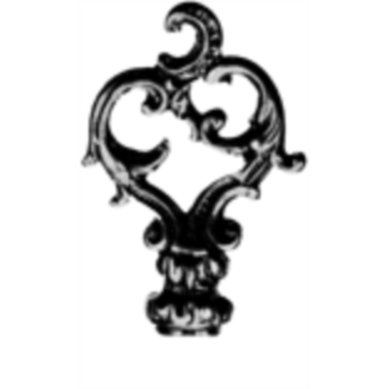 CLÉ POUR MEUBLE FINITION BRONZE 3T29_20P