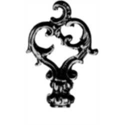 CLÉ POUR MEUBLE FINITION OR 3T29_20Q