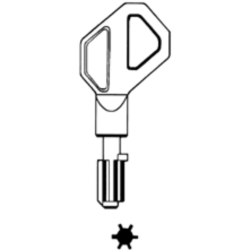 CLE A POMPE TYPE CAVERS 4CT1