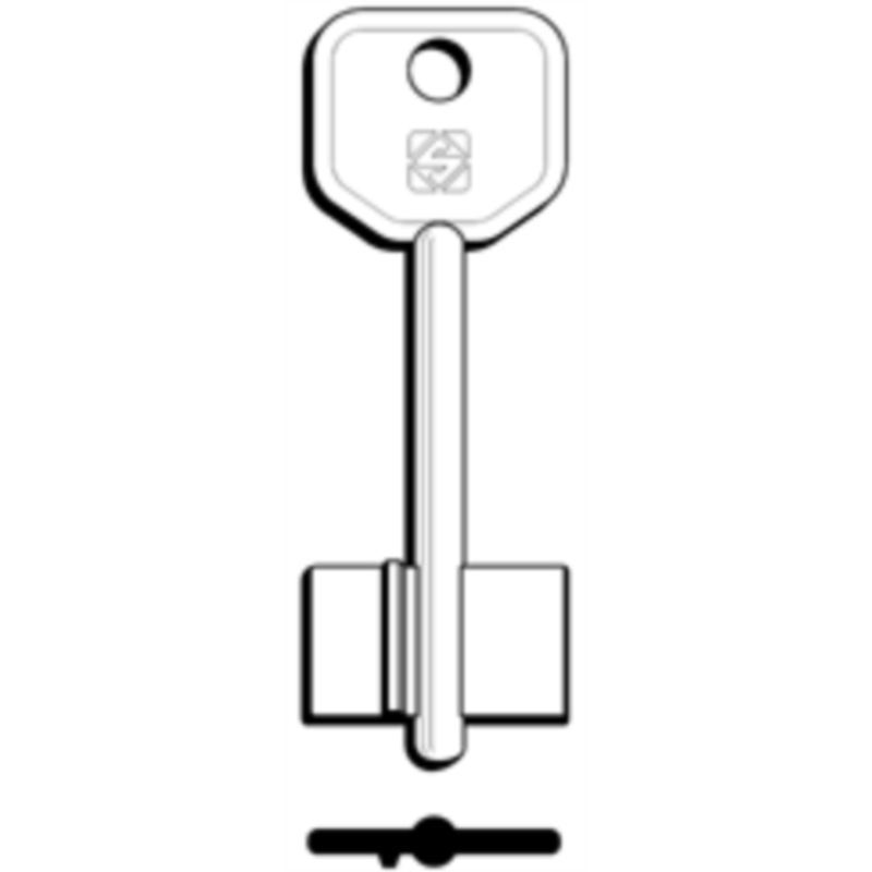 CLÉ DOUBLE PANNETON 5AT5_20