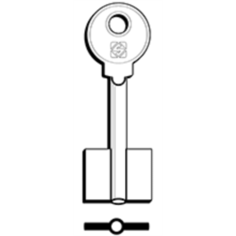 CLÉ DOUBLE PANNETON 5BDE3_20