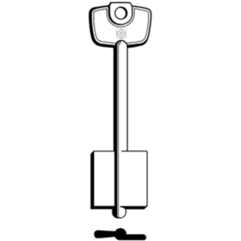 CLÉ DOUBLE PANNETON 5C11_20