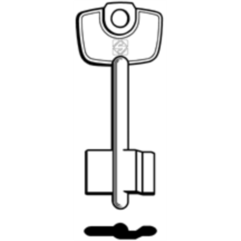 CLÉ DOUBLE PANNETON 5C8_20