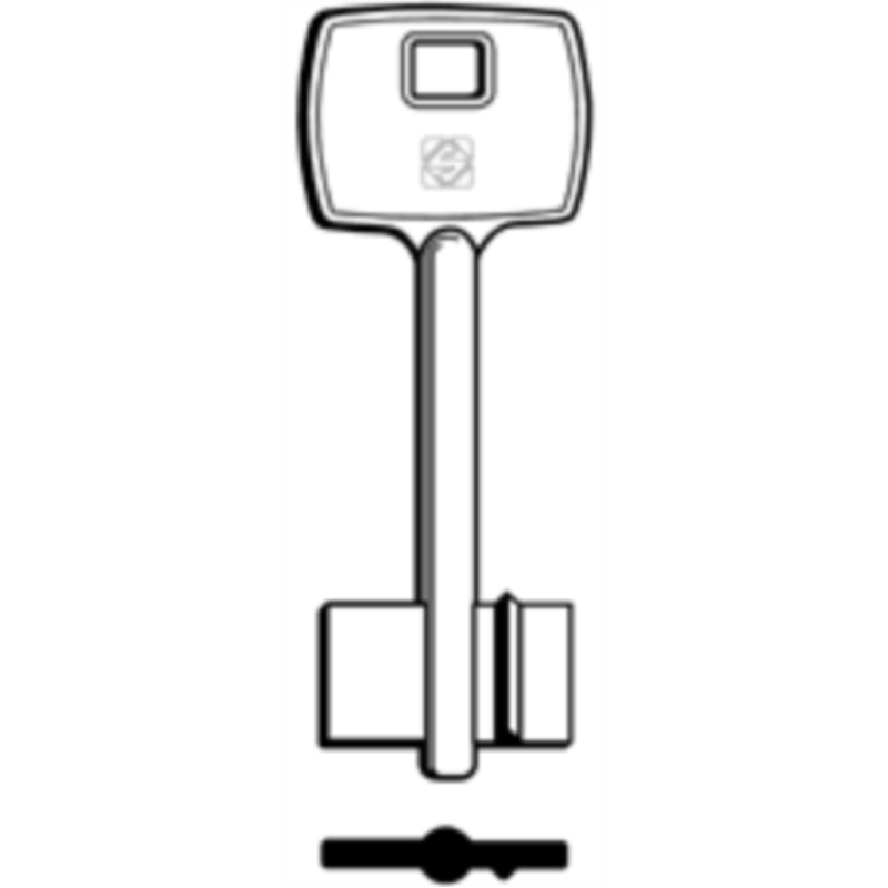 CLÉ DOUBLE PANNETON 5CB2_20