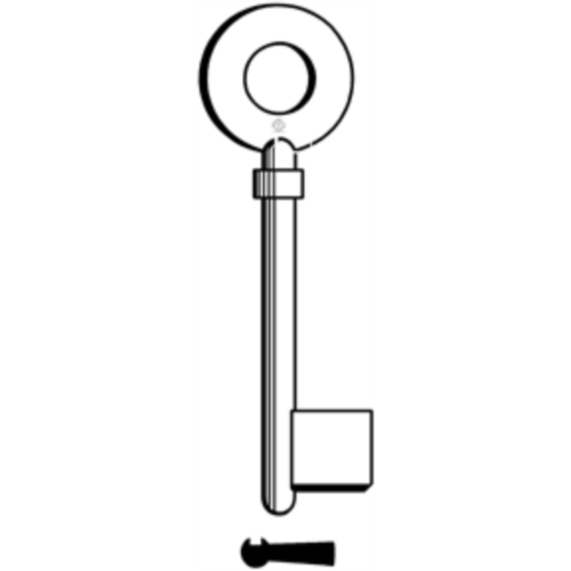 CLÉ À GORGES LAITON POLI RS617_20B