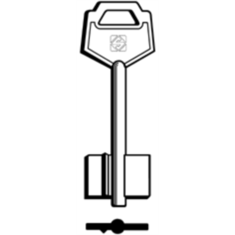 CLÉ DOUBLE PANNETON 5FAC3_20