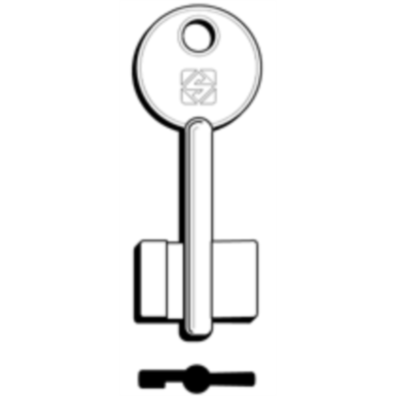 CLÉ DOUBLE PANNETON 5ID11_20