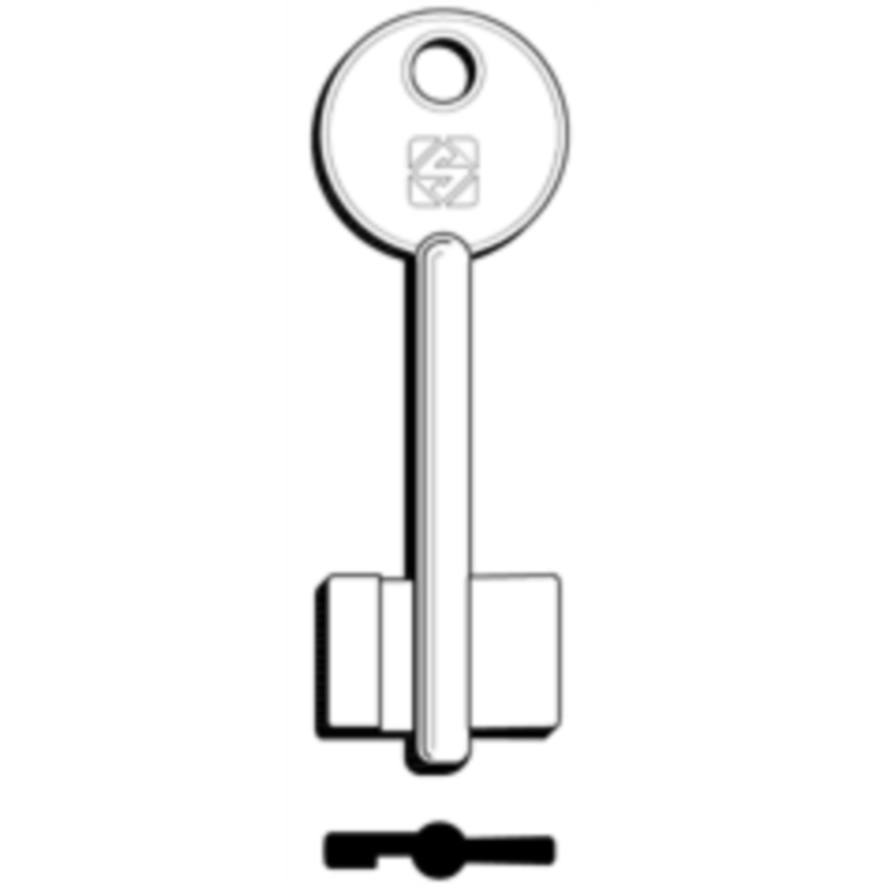 CLÉ DOUBLE PANNETON 5ID13_20