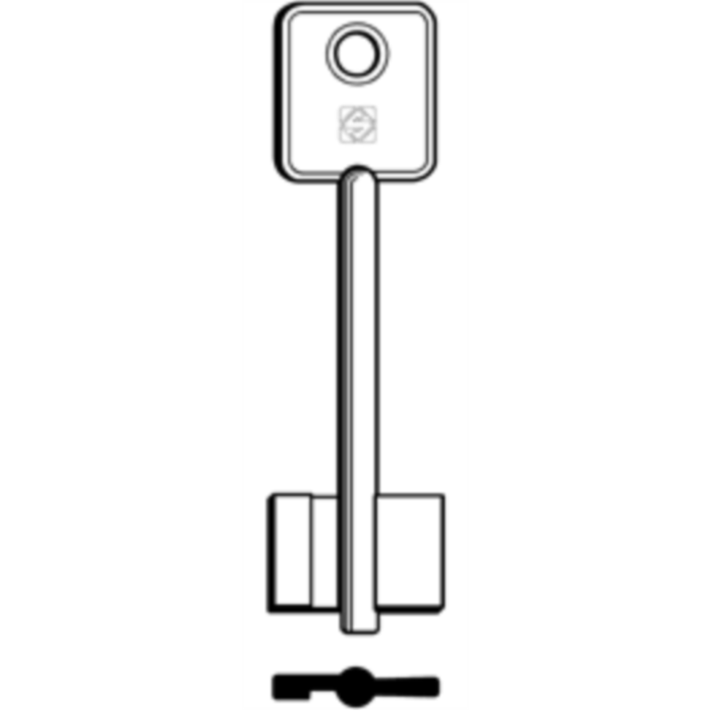 CLÉ DOUBLE PANNETON 5ID3_20