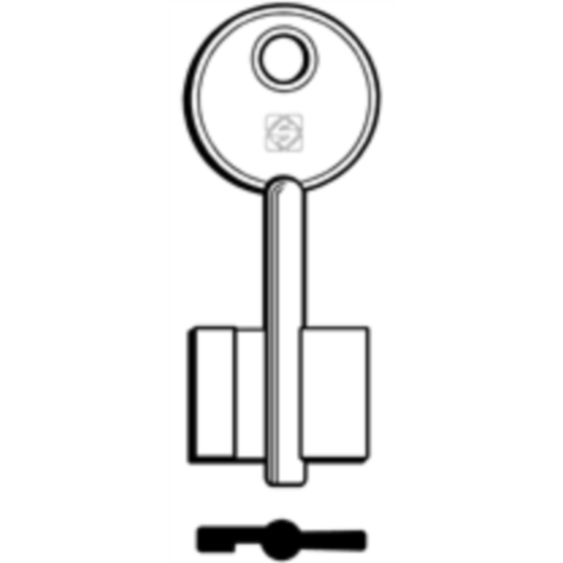 CLÉ DOUBLE PANNETON 5ID7_20