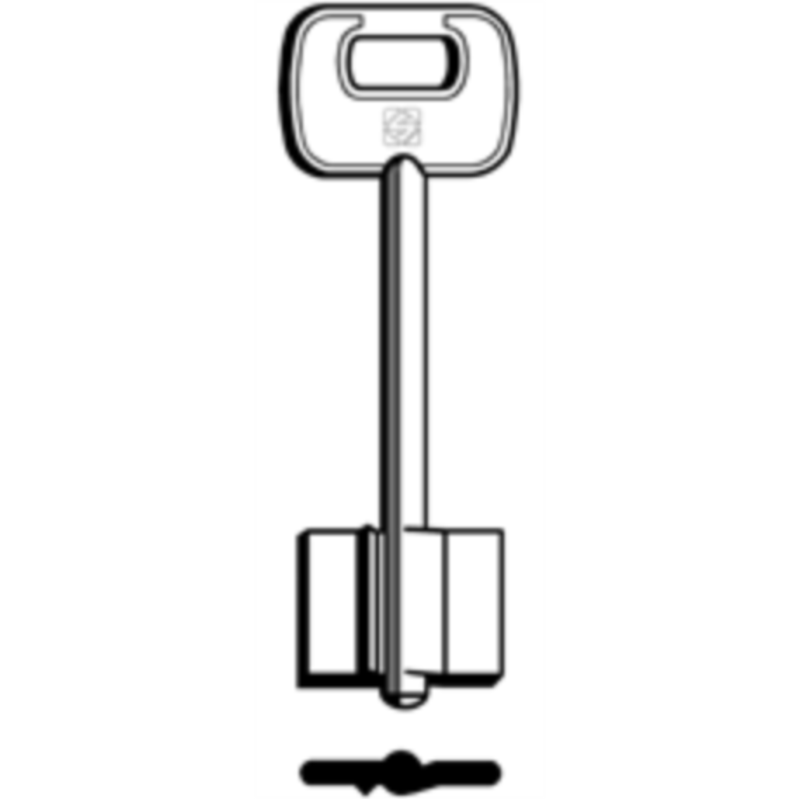 CLÉ DOUBLE PANNETON 5IE7_20
