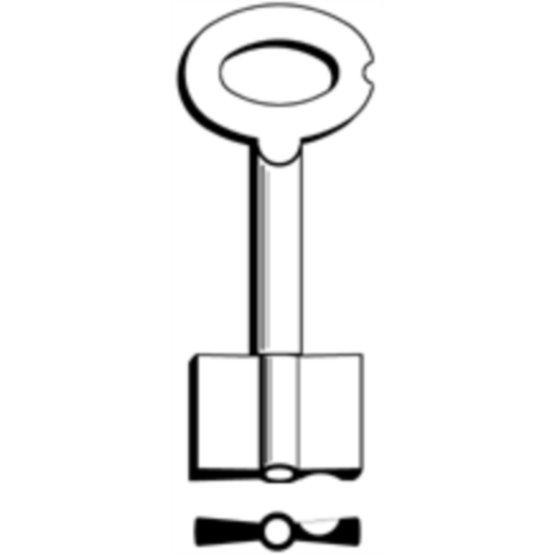 CLÉ DOUBLE PANNETON 5ME4_20