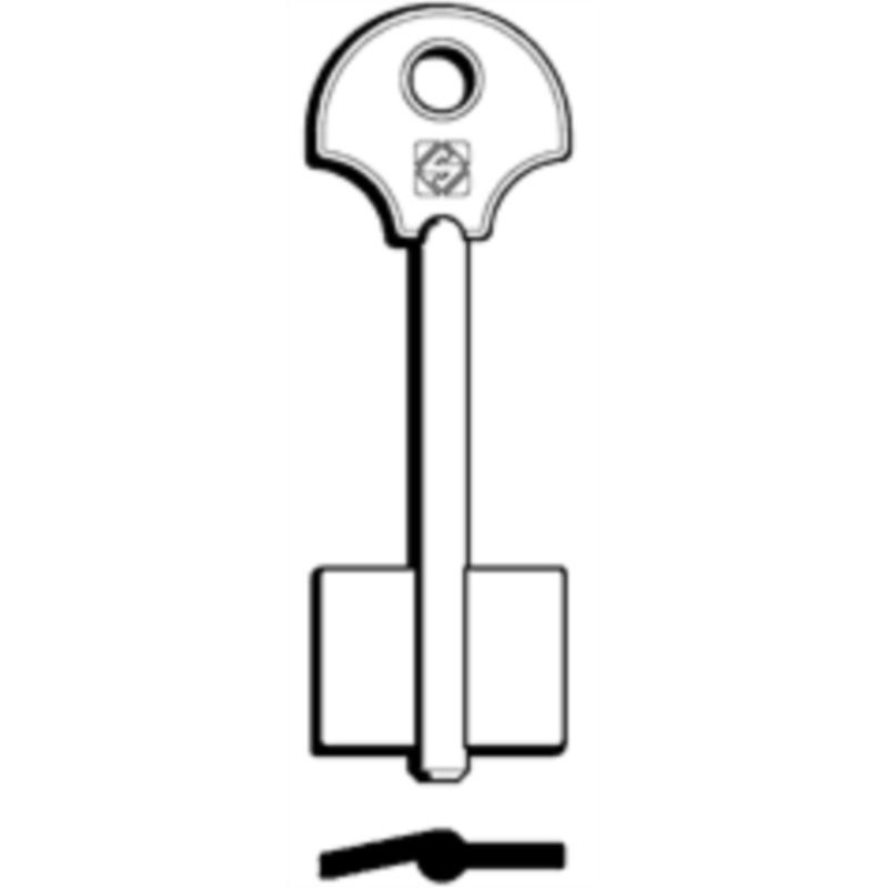 CLÉ DOUBLE PANNETON E_20