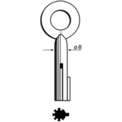 CLÉ À GROIN LAITON POLI 5PE5_20B