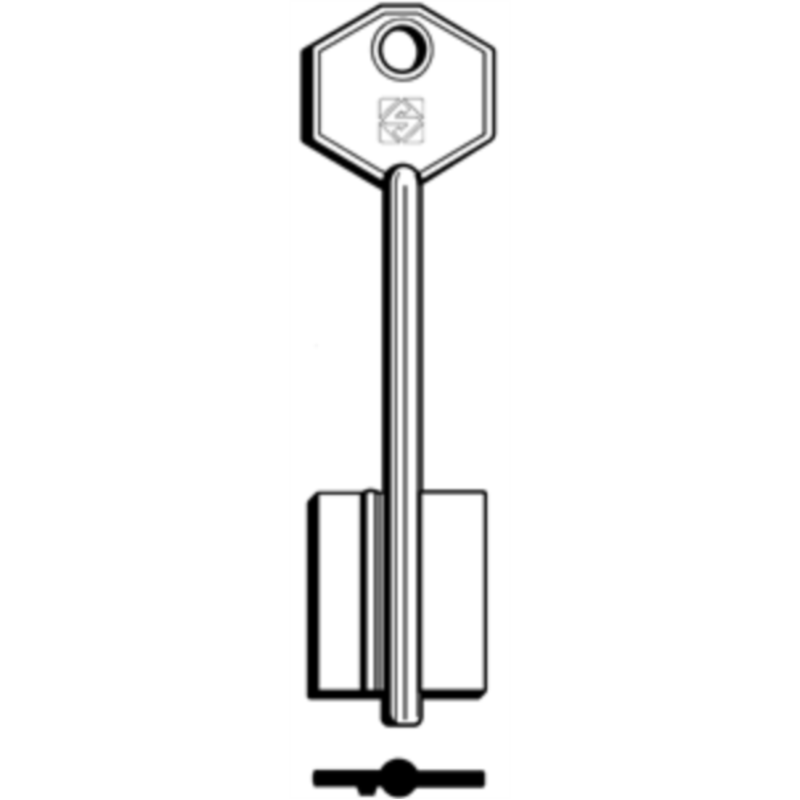 CLÉ DOUBLE PANNETON 5PT1_20