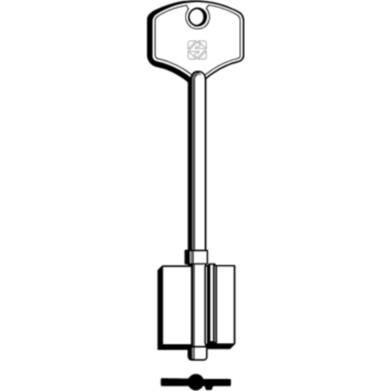 CLÉ DOUBLE PANNETON 5PT10_20