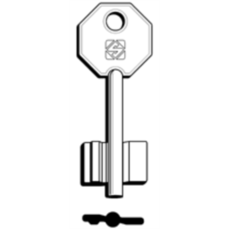 CLÉ DOUBLE PANNETON 5PT13_20