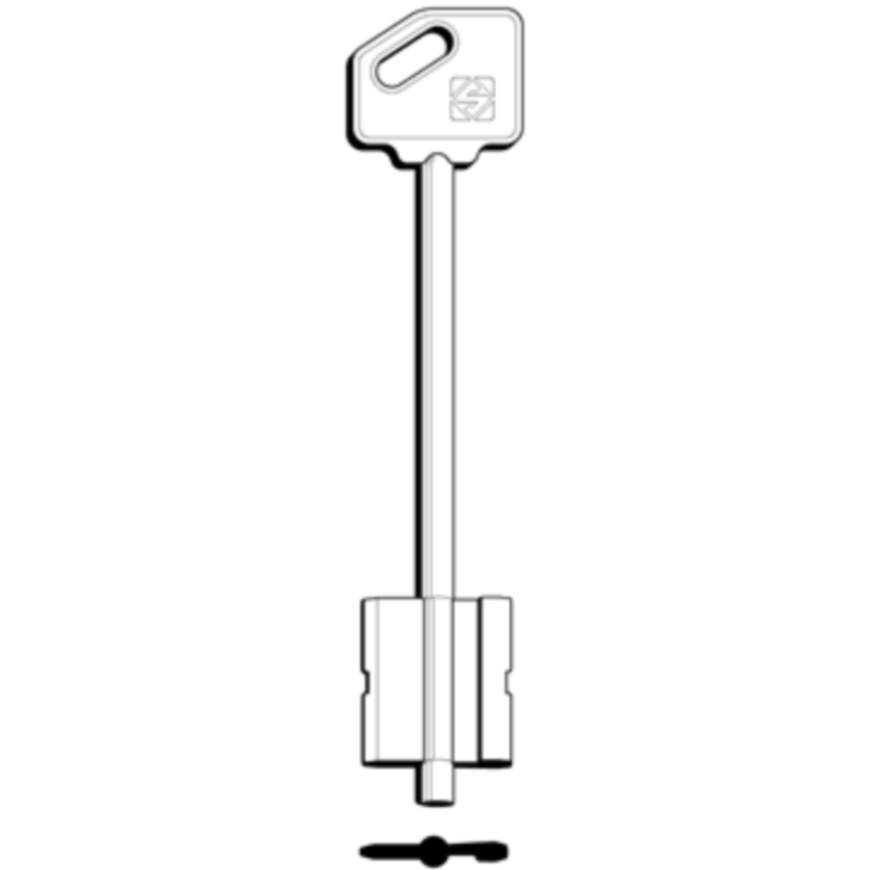 CLÉ DOUBLE PANNETON 5R16_20