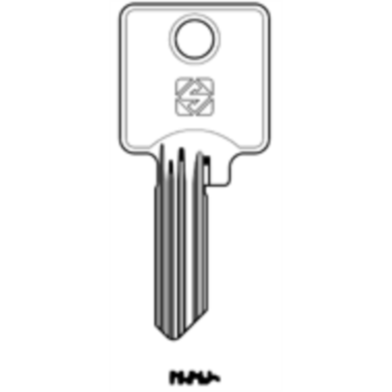 CLÉ MAILLECHORT TO45_40