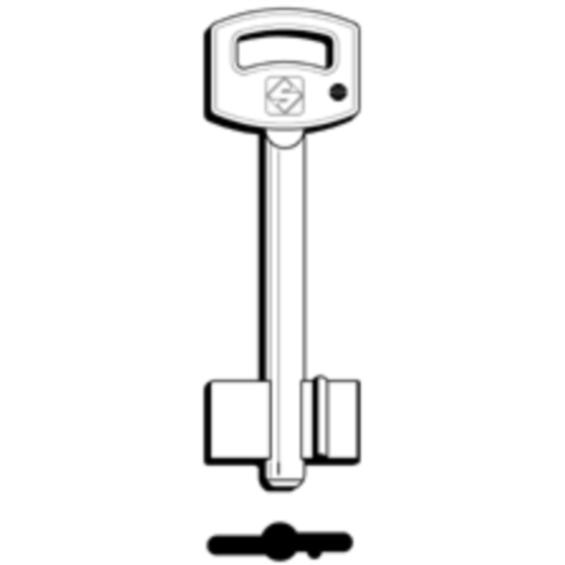 CLÉ DOUBLE PANNETON 5SAB2_20