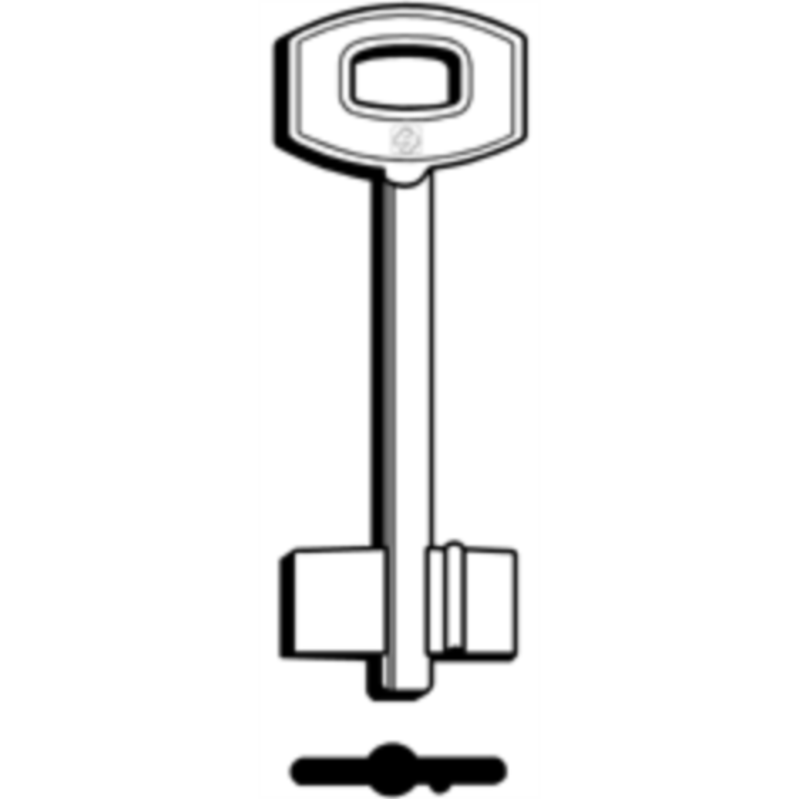 CLÉ DOUBLE PANNETON 5SCM2_20