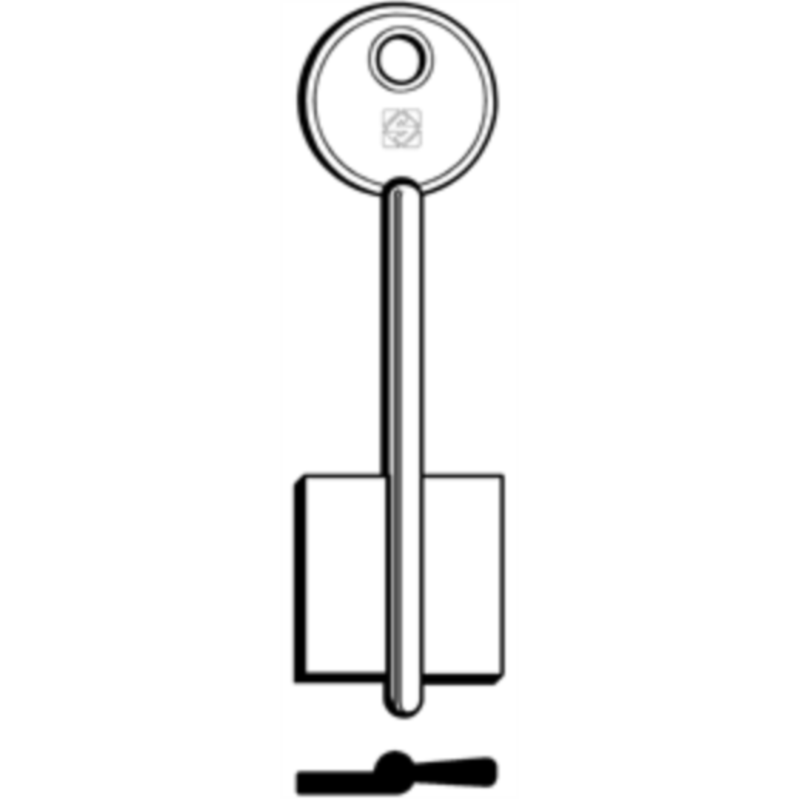 CLÉ DOUBLE PANNETON 5SR4_20