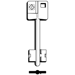 CLÉ DOUBLE PANNETON 5YA20_20