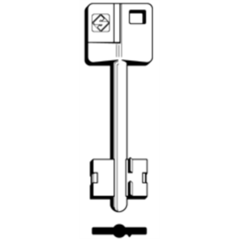 CLÉ DOUBLE PANNETON 5YA20_20