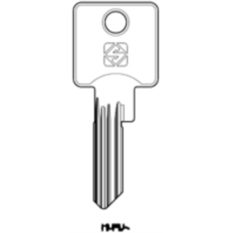 CLÉ MAILLECHORT TO61_40