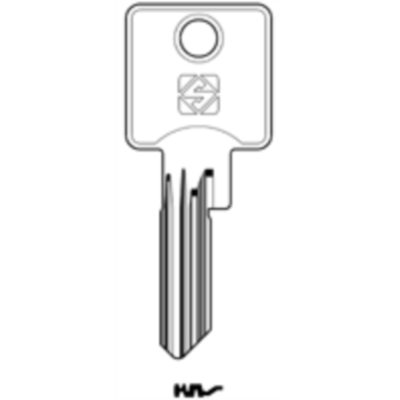 CLÉ MAILLECHORT TO64_40