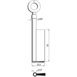 CLÉ À GORGES LAITON POLI 6F34_20B