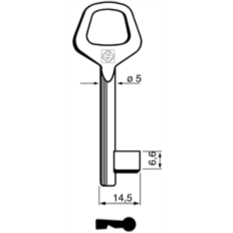 CLÉ À GORGES LAITON POLI 6JM1-11_20B