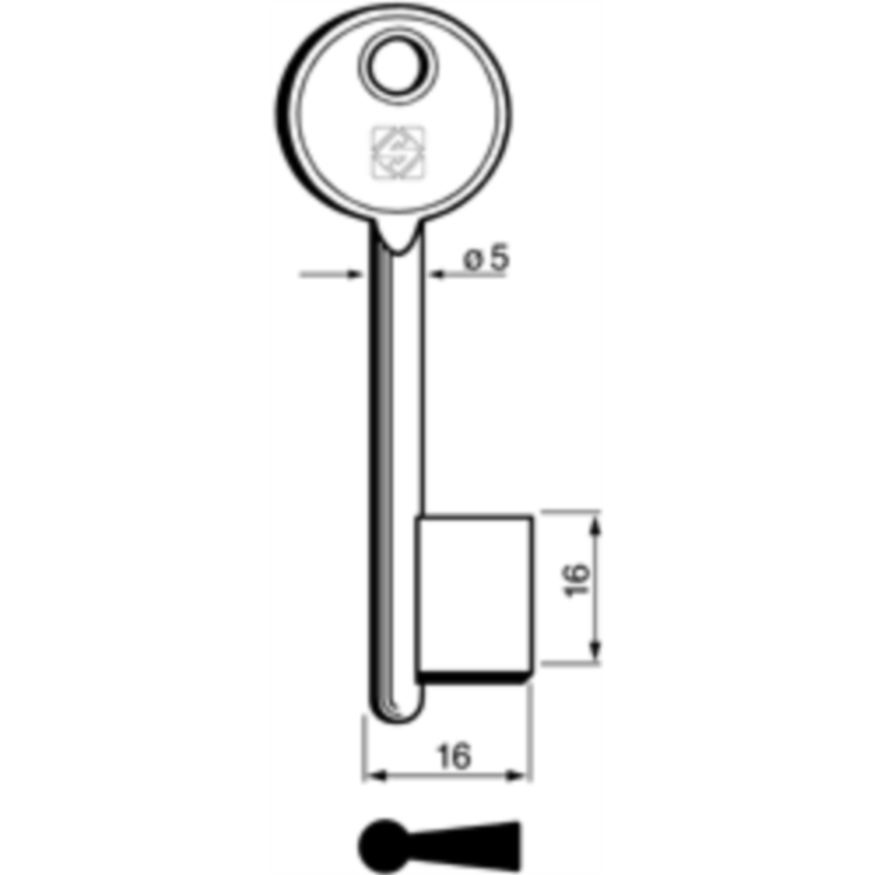 CLÉ À GORGES LAITON POLI 6SE2_20B