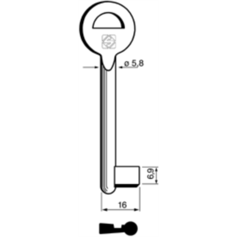 CLÉ À GORGES LAITON POLI 6VAC1-1_20B