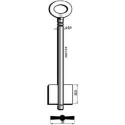 CLÉ COFFRE-FORT MÂLE 7212_30
