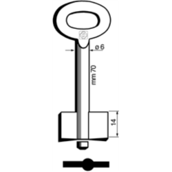 CLÉ COFFRE-FORT MÂLE 7972_30
