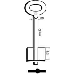 CLÉ COFFRE-FORT MÂLE 7980_30