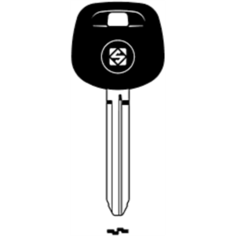 CLÉ TRANSPONDEUR LAITON TOY43AT18_20