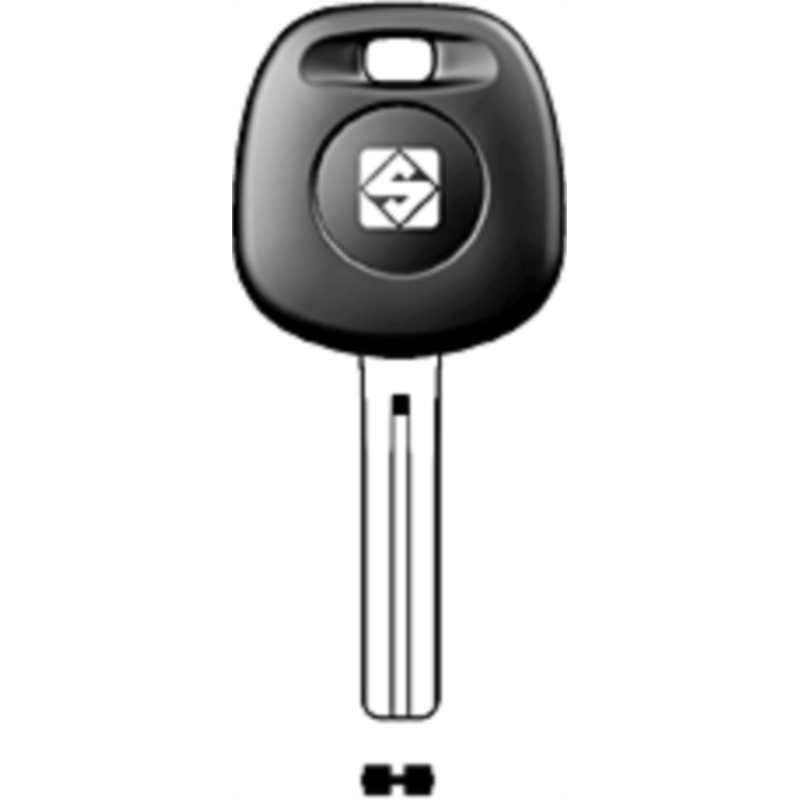 CLÉ TRANSPONDEUR MAILLECHORT TOY48BT4_40