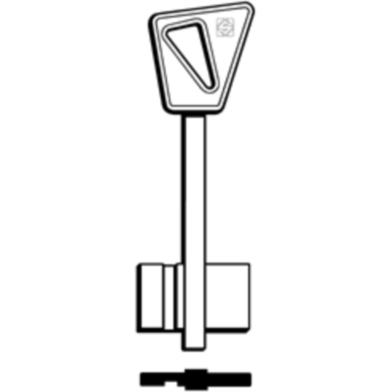 CLÉ DOUBLE PANNETON FQ_20