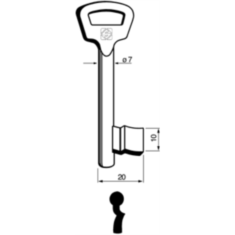 CLÉ FONTE G71-27%_80