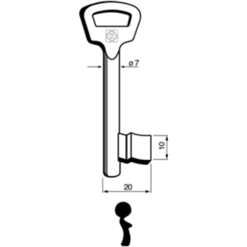CLÉ FONTE G71-31%_80