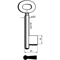 CLÉ CADORINE MÂLE 9404_30