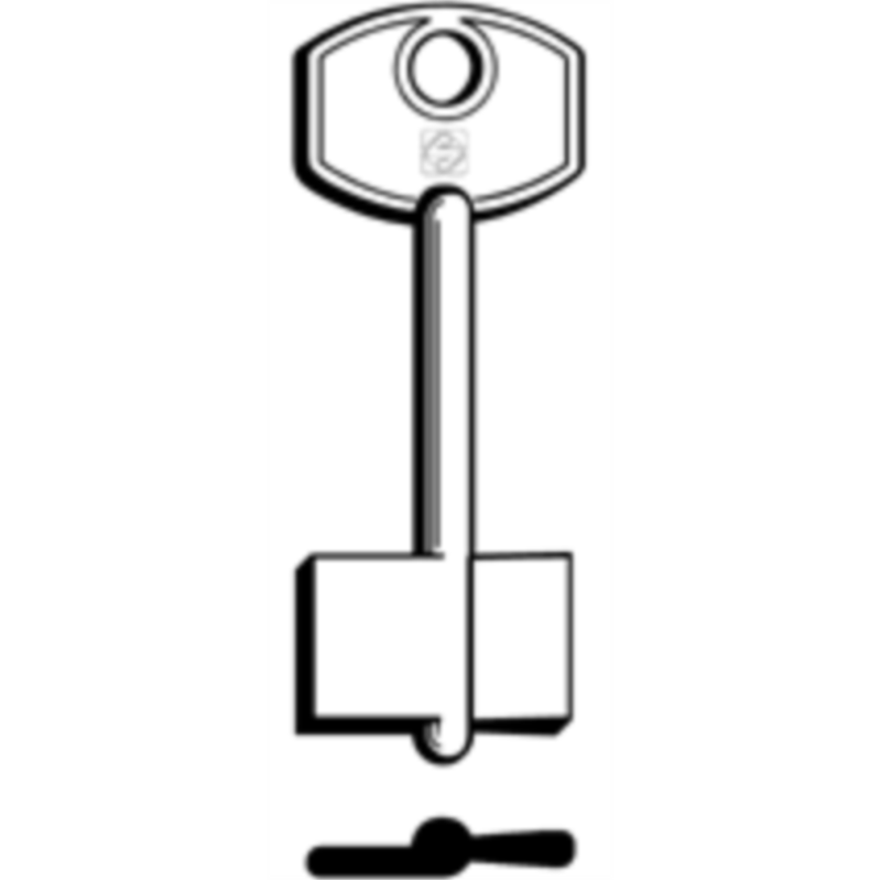 CLÉ DOUBLE PANNETON A_20