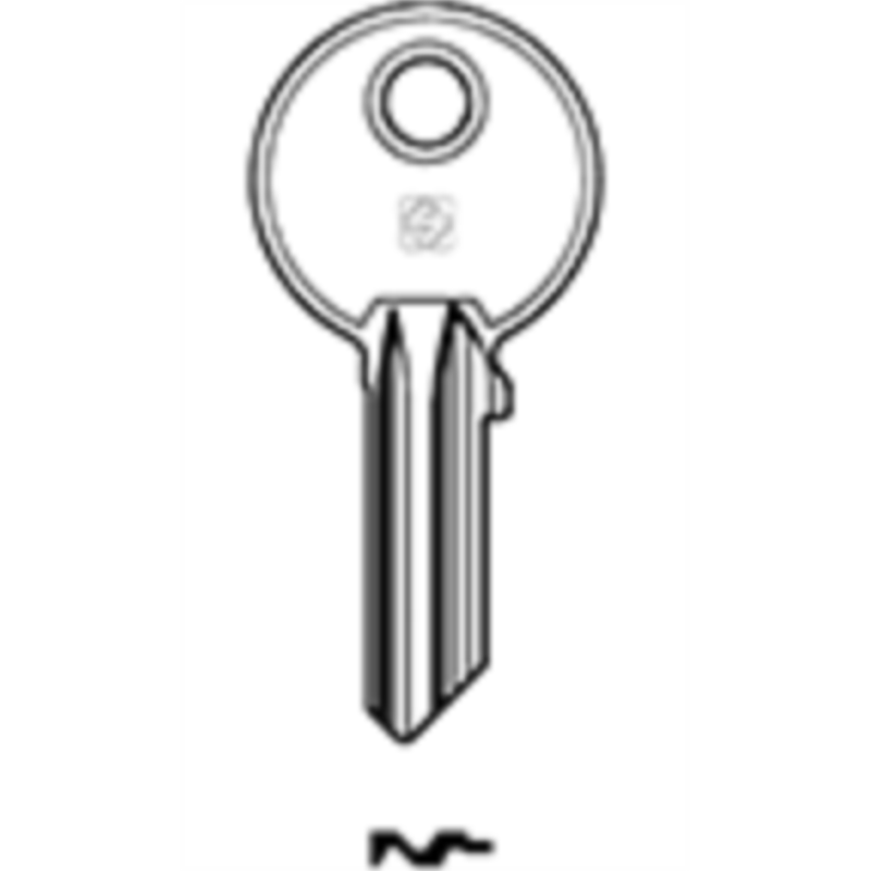 CLÉ LAITON POLI GE20_20B