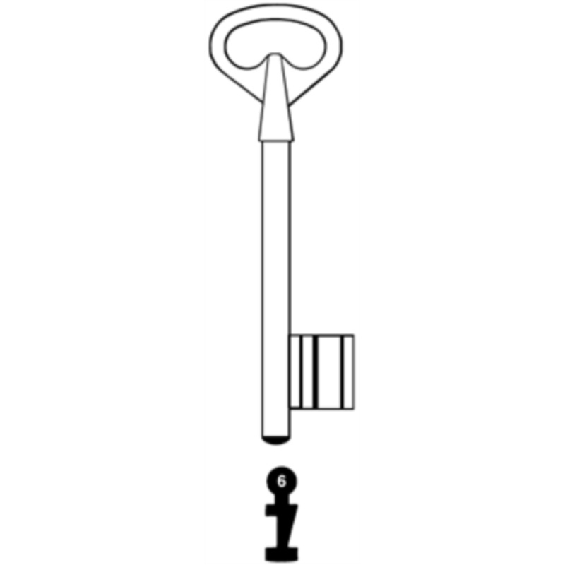 CLE A CHIFFRE              L95 LP715-6