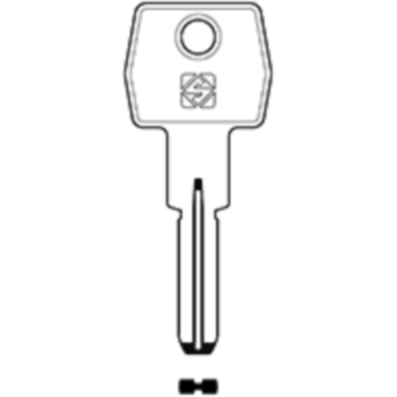 CLÉ MAILLECHORT AGB5_40