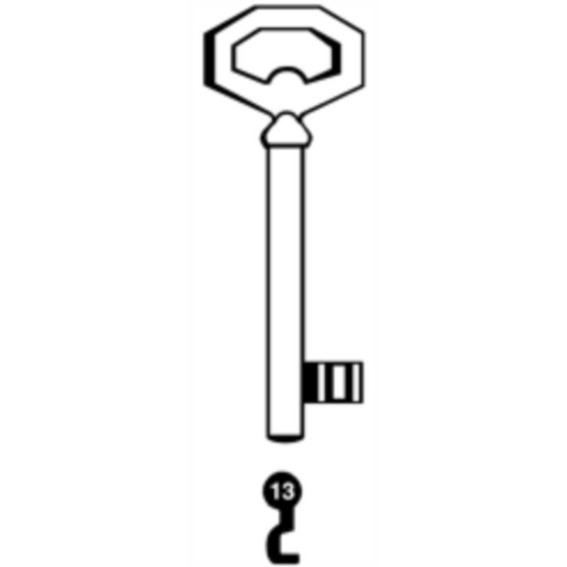 CLE A CHIFFRE              L65 MF915-13