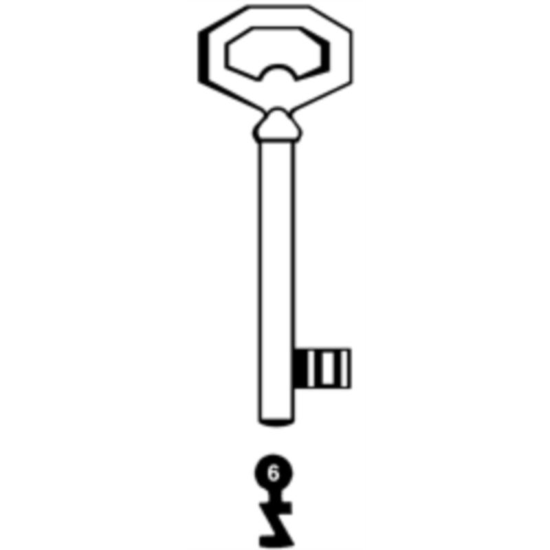 CLE A CHIFFRE              L65 MF915-6